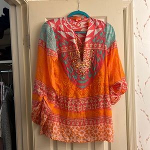 NWT Hale Bob Silk Top MEDIUM
